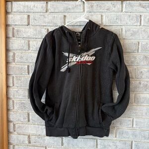Skidoo Charcoal Graphic Hoodie